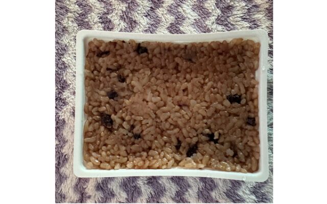 さっちゃんの酵素玄米ごはんあっためた後の中身の写真