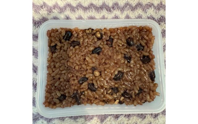 春日屋3日寝かせ発芽酵素玄米ごはんの中身の写真