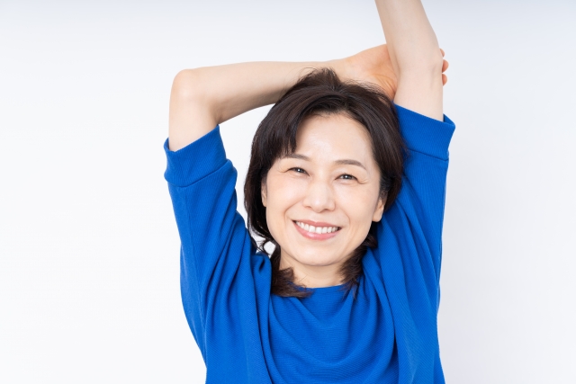 元気なミドル女性の写真